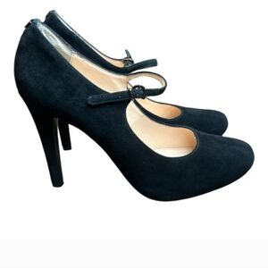 Guess Black Suede Heels